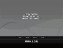Tablet Screenshot of cowemo.com